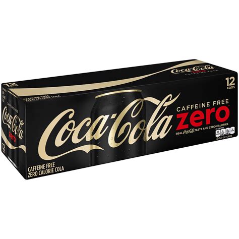 Coca-Cola Zero Calorie Caffeine Free Coke 12 oz Cans - Shop Soda at H-E-B