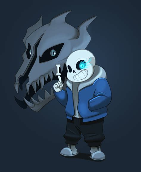 Dat Datori Art: Bad Time (Undertale Fanart)