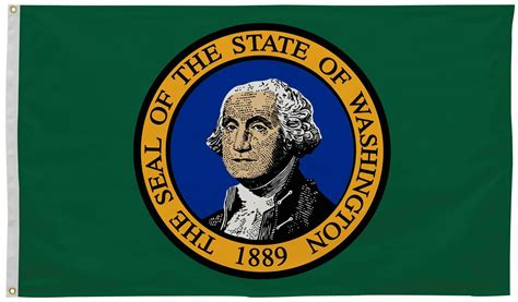 Washington State Flag 5' x 8' | Washington Flag | State of Washington Flag