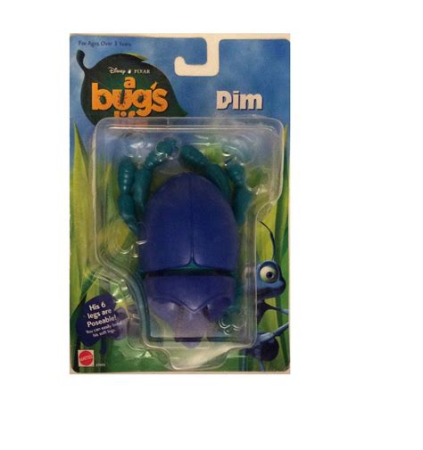 Buy Collectible Mattel A Bug's Life Disney Pixar DIM Poseable action ...