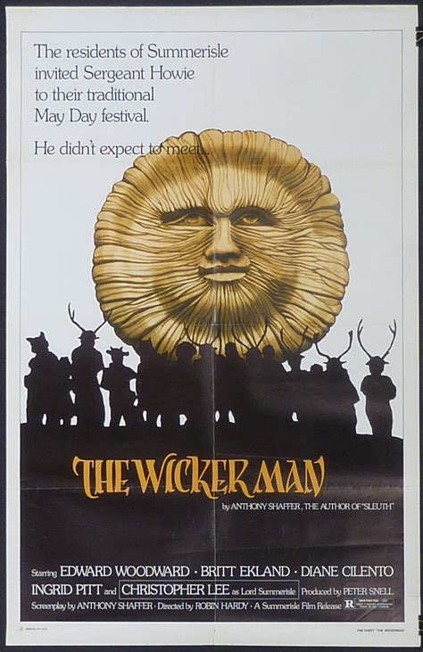 THE WICKER MAN (1973) US One Sheet movie film original poster | Picture ...