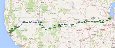 Amtrak California Zephyr Route Map - Printable Maps