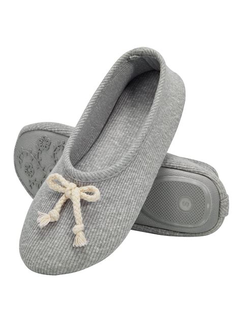 Lelinta - LELINTA Women's Ballerina Slipper with Bow House Slipper ...