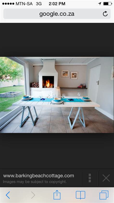 Braai room | Built in braai, Outdoor kitchen design, House design kitchen