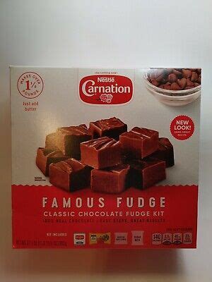 Carnation Famous Fudge Classic Chocolate Fudge Kit Expiration 6/2021 | eBay