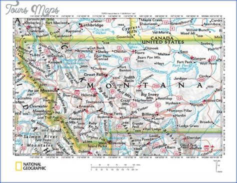 MAP OF RUBY VALLEY MONTANA - ToursMaps.com