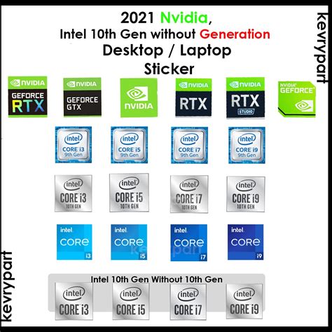 Intel Core i7, i7 11th Gen, i9 10th Gen Nvidia Geforce RTX GeForce G ...