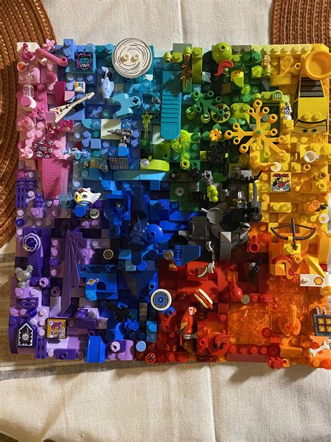 My first lego mosaic! : r/lego