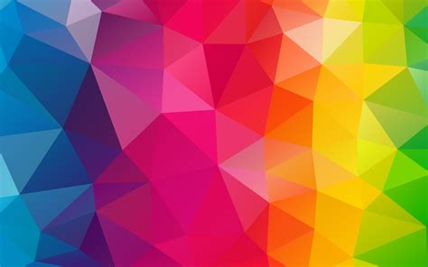 3840x2400 Triangles Colorful Background 4k HD 4k Wallpapers, Images ...