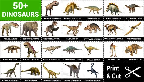 Printable Dinosaur Cards