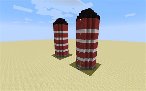 Automatic Storage Silo with a lot of space Minecraft Map