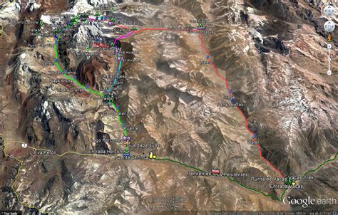 pronto frotis Folleto aconcagua climbing routes de ahora en adelante ...