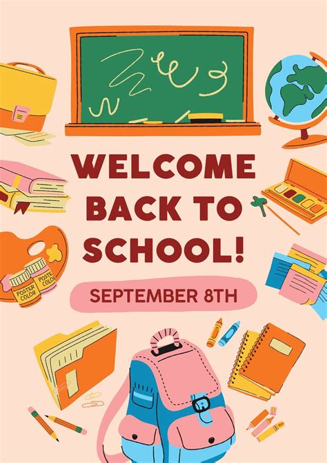 Welcome Back To School Banner Printable