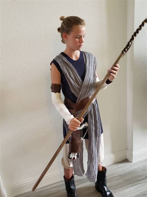 Rey Star Wars Inspired Costume, Girl's Rey Inspired Outfit, the Rise of ...