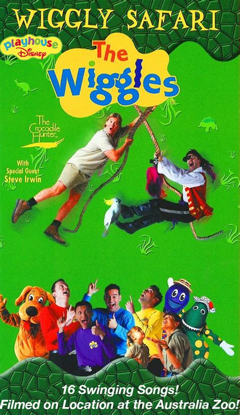 The Wiggles: Wiggly Safari Disney VHS cover (2002) by demicarl on ...