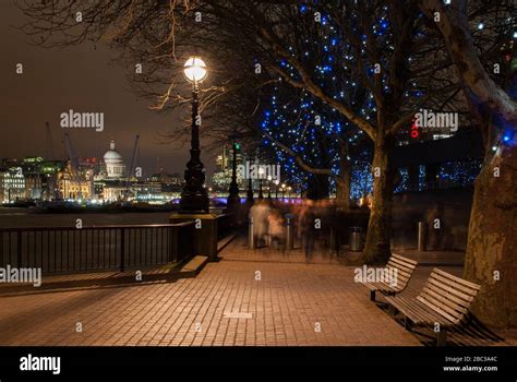 London Skyline One Blackfriars Blackfriars Bridge St. Pauls Cathedral ...