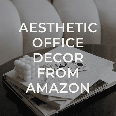 Aesthetic Office Decor from Amazon - blushcreated.com