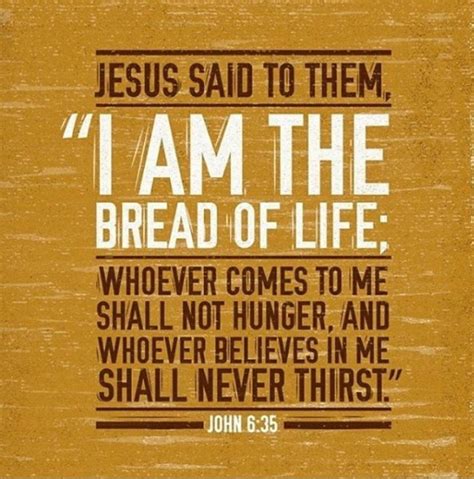 Daily Bible Verse About The Bread of Life | Bible Time