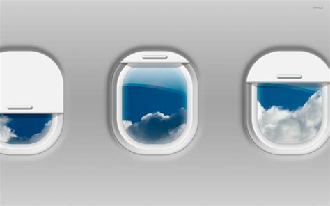 Airplane windows wallpaper - Digital Art wallpapers - #24679