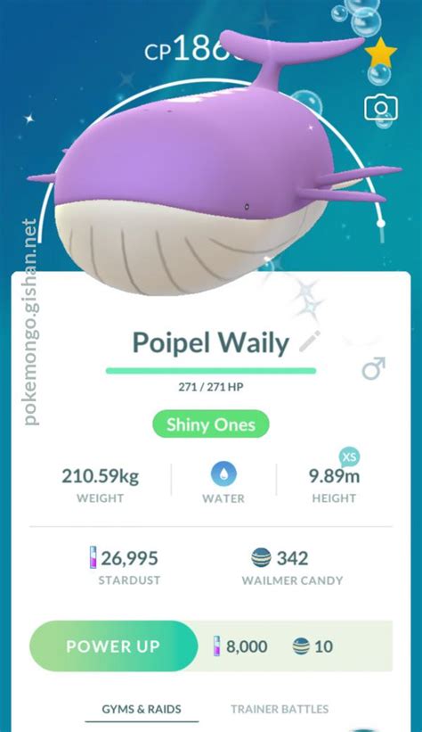 Shiny Wailord - Pokemon Go