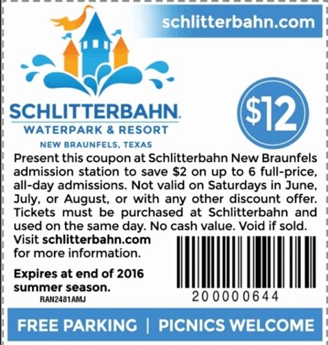 Schlitterbahn Coupons and Discount Tickets 2016 - Waterpark Deals