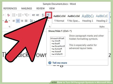 How to Turn Off Paragraph Symbols in Microsoft Word: 7 Steps