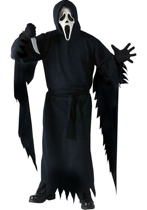 GHOST FACE SCREAM killer mens adult costume halloween - CostumeVille