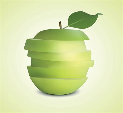 Apple Slices Illustrations, Royalty-Free Vector Graphics & Clip Art ...