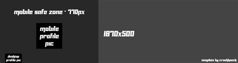 Early 2017 Twitch Banner Template by CrashKoeck on DeviantArt