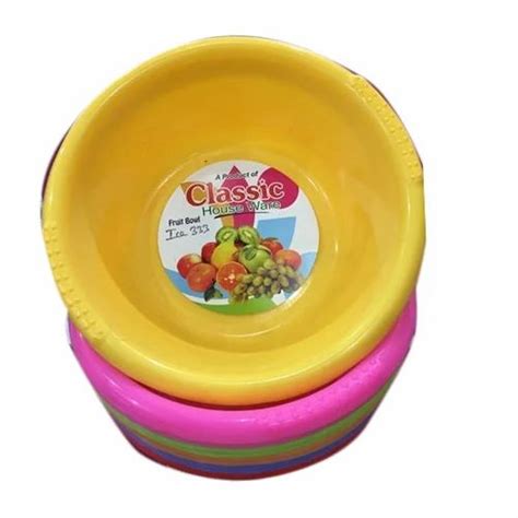 Classic Plastic Fruit Bowl for Home at Rs 120/piece in New Delhi | ID ...