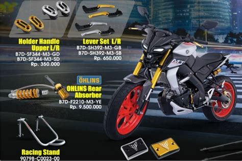 Indonesia-spec Yamaha MT-15 accessories revealed; might come here too ...