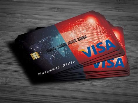 VISA Credit Card Design and Best Concept | Freelancer