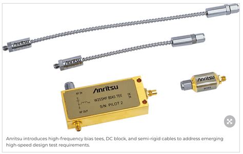 Anritsu intros 110 GHz components for optical test equipment - Converge ...