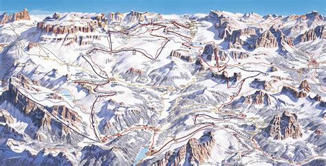 Dolomites Skiing & Snowboarding | Ski Lifts, Terrain, Trail Maps & Lift ...