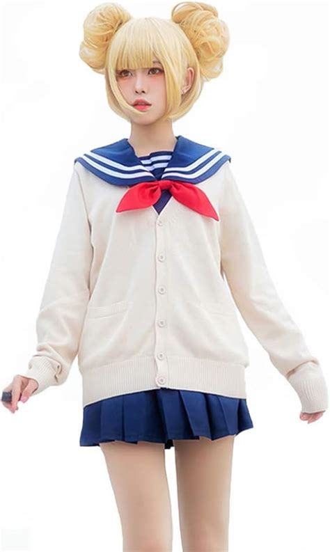 Amazon.com: PROTHOE COSPROFE Anime Himiko Toga Cosplay Costume JK ...