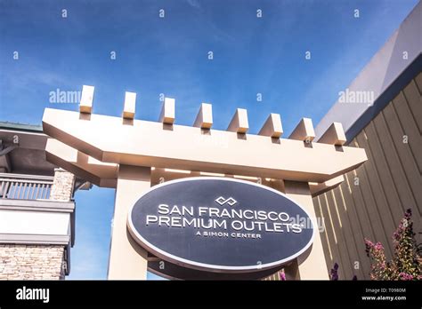 San Francisco Premium Outlets Stock Photo - Alamy