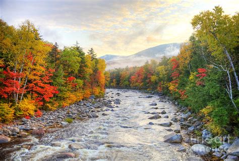 Autumn in the White Mountains National Forest New Hampshire Photograph ...