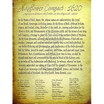 Amazon.com: Mayflower Compact Extra Large Laminated Educational Poster ...