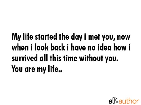 The Day I Met You Quote - Hester Alejandrina