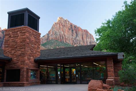 Zion National Park Visitor Center | Photos by Ron Niebrugge