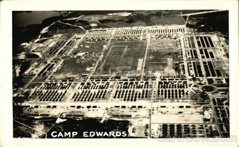 Aerial View of Camp Edwards Massachusetts