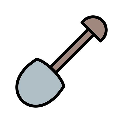 Shovel Vector Icon 355935 Vector Art at Vecteezy