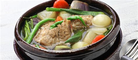 Sinigang na Baboy | Traditional Meat Soup From Philippines, Southeast Asia