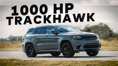 1000 HP Jeep Trackhawk by Hennessey // First Impression! - YouTube