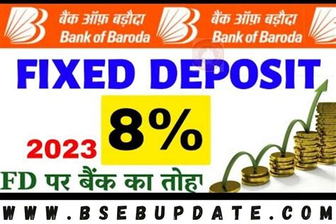 Bank Of Baroda FD Interest Rates 2023: BOB ने एफडी पर ब्याज दरों में ...