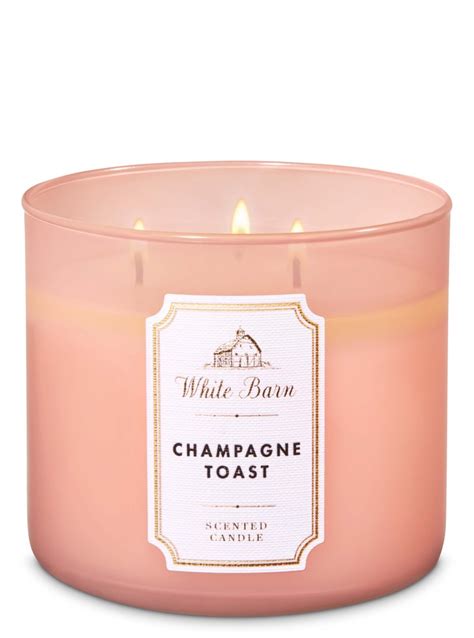 Bath and Body Works's White Barn Champagne Toast Candle | Bath and Body ...