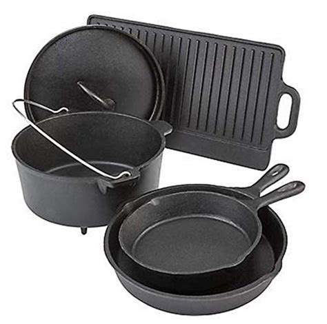 5 Cast Iron Cookware Sets That Will Last For A Lifetime