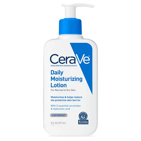 CeraVe Daily Moisturizing Lotion for Normal to Dry Skin, 8oz. - Walmart ...