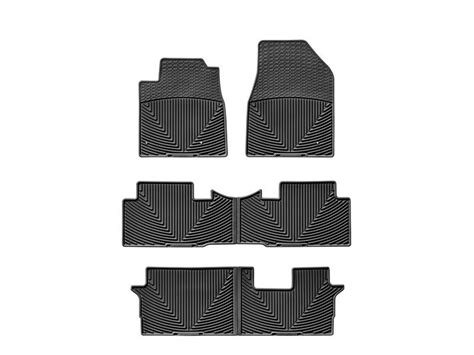 2015 Honda Pilot All-Weather Car Mats - Flexible Rubber Floor Mats ...