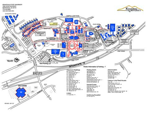 Kennesaw State University Map - Kennesaw Georgia • mappery